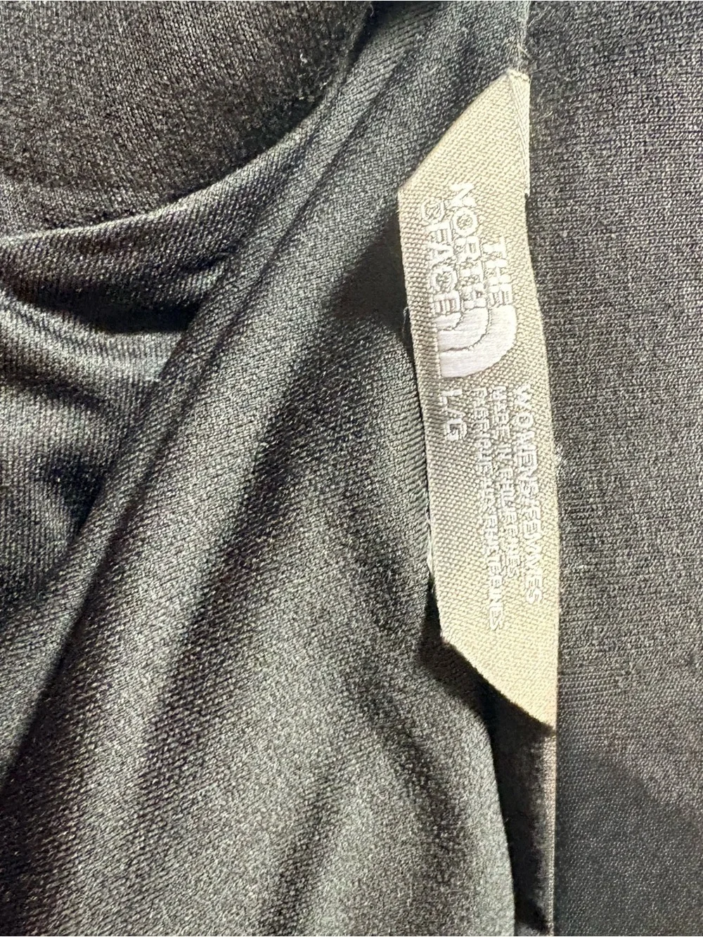 The North Face Black Vest with Gray Faux-Fur Collar